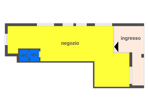 Ufficio con ampia sala principale; Via Maso della Pieve; rif: 12056