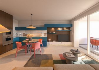 Nuova costruzione: Bilocale con terrazza. AV26013-2 - Via della Mendola - Alte Mendelstraße rif. AV26013-2 - Foto 4